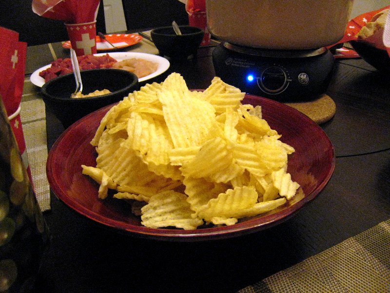 assiette de chips