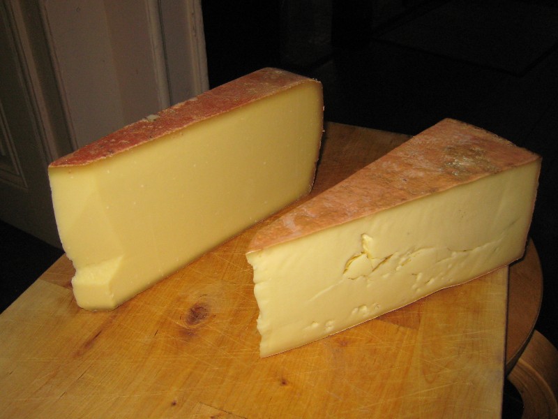 2 pieces of the right amounts of cheeses for 5
